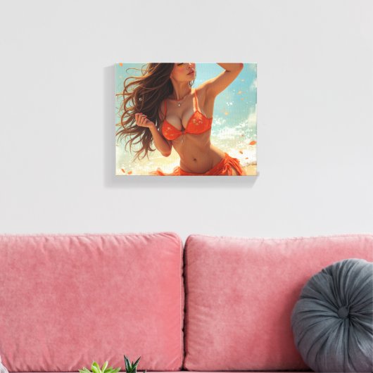 Omwikkeld canvas (C.C) (Insitu (Woonkamer))