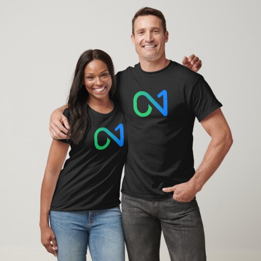 ON1 (blauw groen) Logo T-shirt (Unisex)