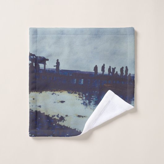 On a mangé tout le poisson, maintenant ? (Gant de toilette)