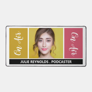 On Air - Podcaster Foto - Retro Podcast Bureaumat