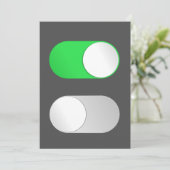 On And Off Invitations (Debout devant)