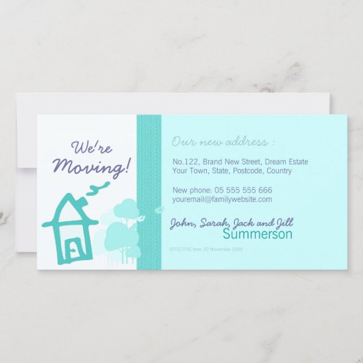 On déplace le Carte photo léger (Devant)