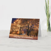 On dirait que la carte de Noël est vide (Devant)