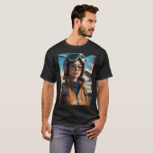 On dirait que vous cherchez un T-shirt avec un (Devant entier)