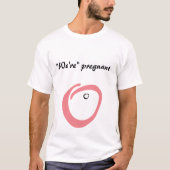 On est enceinte, t-shirt de maternité (Devant)