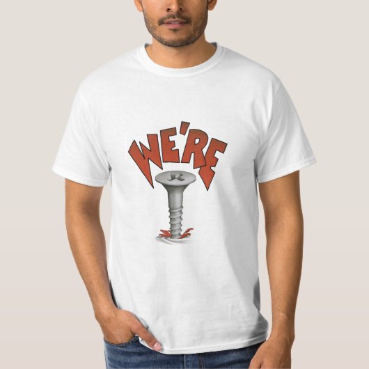 ON EST FOUTUS T-Shirt Attitude (Devant)