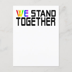 On était mort LGBTQ+ Pride carte postale