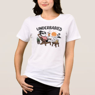 On kinderloze dagen wachten we met spanning! Tri-Blend shirt