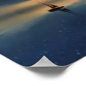 On ne peut jamais retourner Poster (Coin)