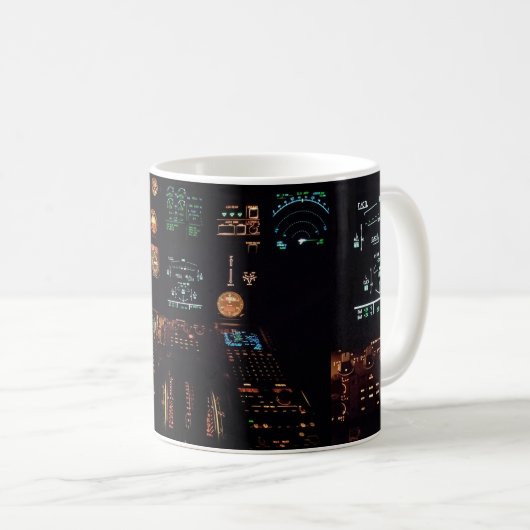 On ne peut pas voler sans café ? Obtenez Votre Mug (Devant droit)