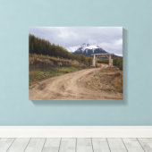 On Our Way Home on the Range  Canvas Afdruk (Insitu (Houten vloer))