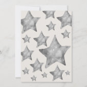 "On peut à peine attendre" Invitation Baby shower  (Dos)