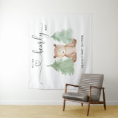 On peut à peine attendre la tapisserie de fête pré (En situation)