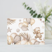 On peut attendre baby shower carte blanche (Debout devant)