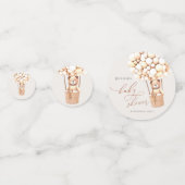 On Peut Attendre ! Baby shower Confetti (Devant)