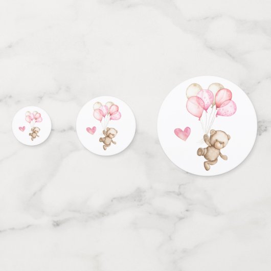 On Peut Attendre Baby shower Confetti (Derrière)