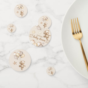 On Peut Attendre Baby shower Confetti