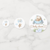 On Peut Attendre Baby shower Confetti (Devant)