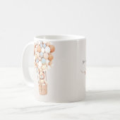 On Peut Attendre ! Baby shower de café Mug (Devant gauche)