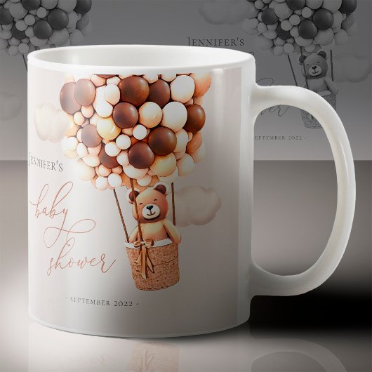 On Peut Attendre ! Baby shower de café Mug