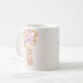 On Peut Attendre ! Baby shower de café Mug (Devant gauche)