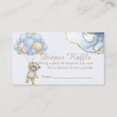 On peut attendre des cartes de tombola (Devant)