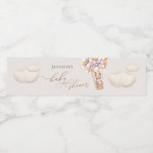 On Peut Attendre ! Étiquette de bouteille d'eau ba (Étiquettes simples)