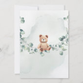 On Peut Attendre ! Invitation baby shower (Dos)