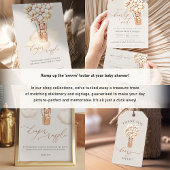 On Peut Attendre ! Invitation baby shower