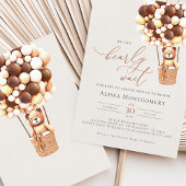 On Peut Attendre ! Invitation baby shower