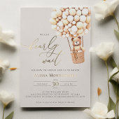 On Peut Attendre ! Invitation baby shower