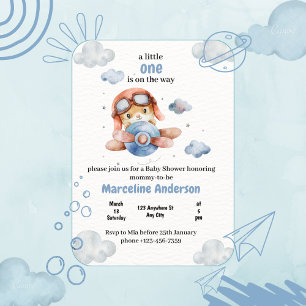 On peut attendre la petite invitation baby shower