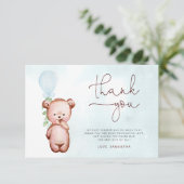 On peut attendre le Carte de remerciements de Baby (Debout devant)