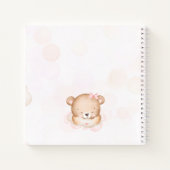 On peut attendre le livre d'invité Baby shower fil (Dos)