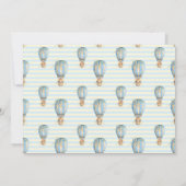 On peut attendre l'ours Baby shower Invitation (Dos)