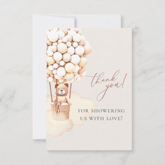 On Peut Attendre ! Merci baby shower (Devant)