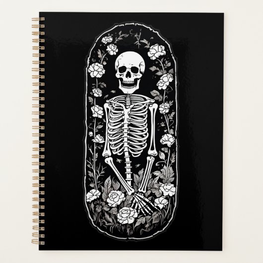 On peut décomposer le squelette dans le cercueil (Devant)