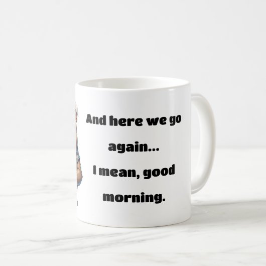 On recommence Mug (Devant droit)