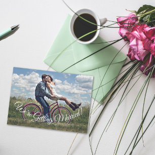 On se marie Photo Enregistrer la carte Date