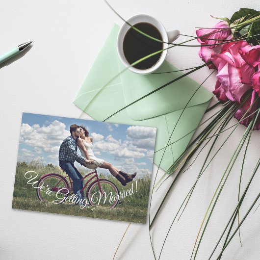 On se marie Photo Enregistrer la carte Date