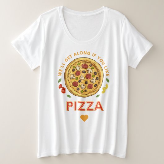 On s'entend si tu aimes le slogan de pizza (Design devant)