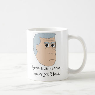 "On s'est fichu une fois" Curmudgeon Mug