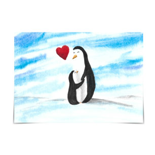"On t'aime" Carte du jour d'adoption de Maman et b
