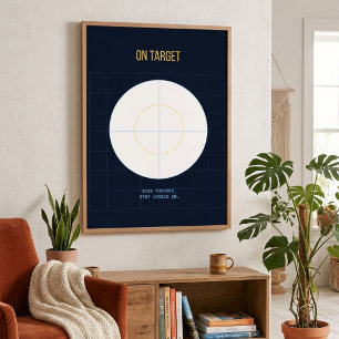 On Target — 90s Maximalistische Poster Retro Sla
