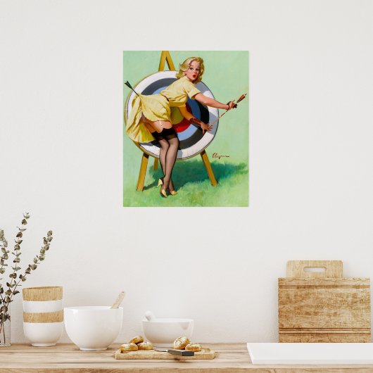 On Target Pin Up Poster (Keuken)