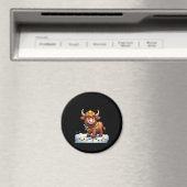 On The Naughty List And Reget Nothing Christmas Hi Magneet (Insitu (Vaatwasser))