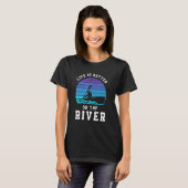 On The River Canoe Kayak T-shirt (Voorkant volledig)