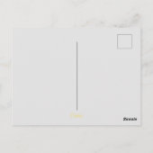 On the Road Briefkaart (Achterkant)