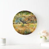 On-Time Delivery Logging Truck Wall Clock Grote Klok (Huis)