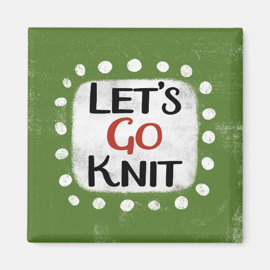 On va Knit Refrigerator Magnet (Devant)